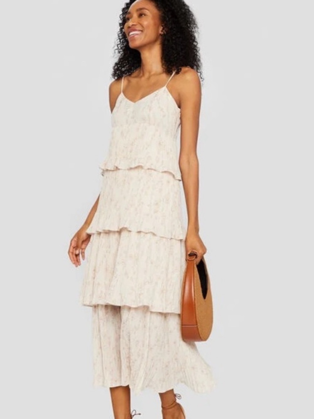 Club Monaco Pleated Tiers Occasion Dress, NWOT - Picture 2 of 9